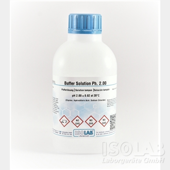 BUFFER SOLUTION PH 2.00 ± 0.02 AT 20°C (GLYCINE, HYDROCHLORIC ACID, SODIUM CHLORIDE)