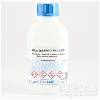 SODIUM HYDROXIDE 0,25 MOL/L (0,25 N)