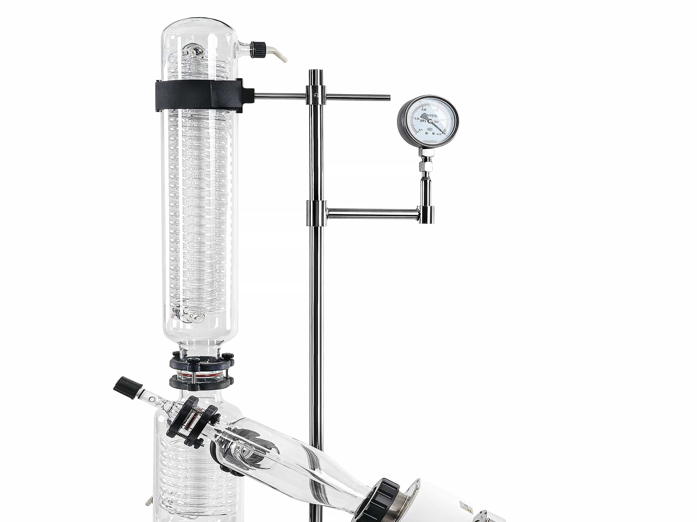 DLAB RE200-Pro SET Vertikal Rotary Evaporatör 20 L Otomatik Lift