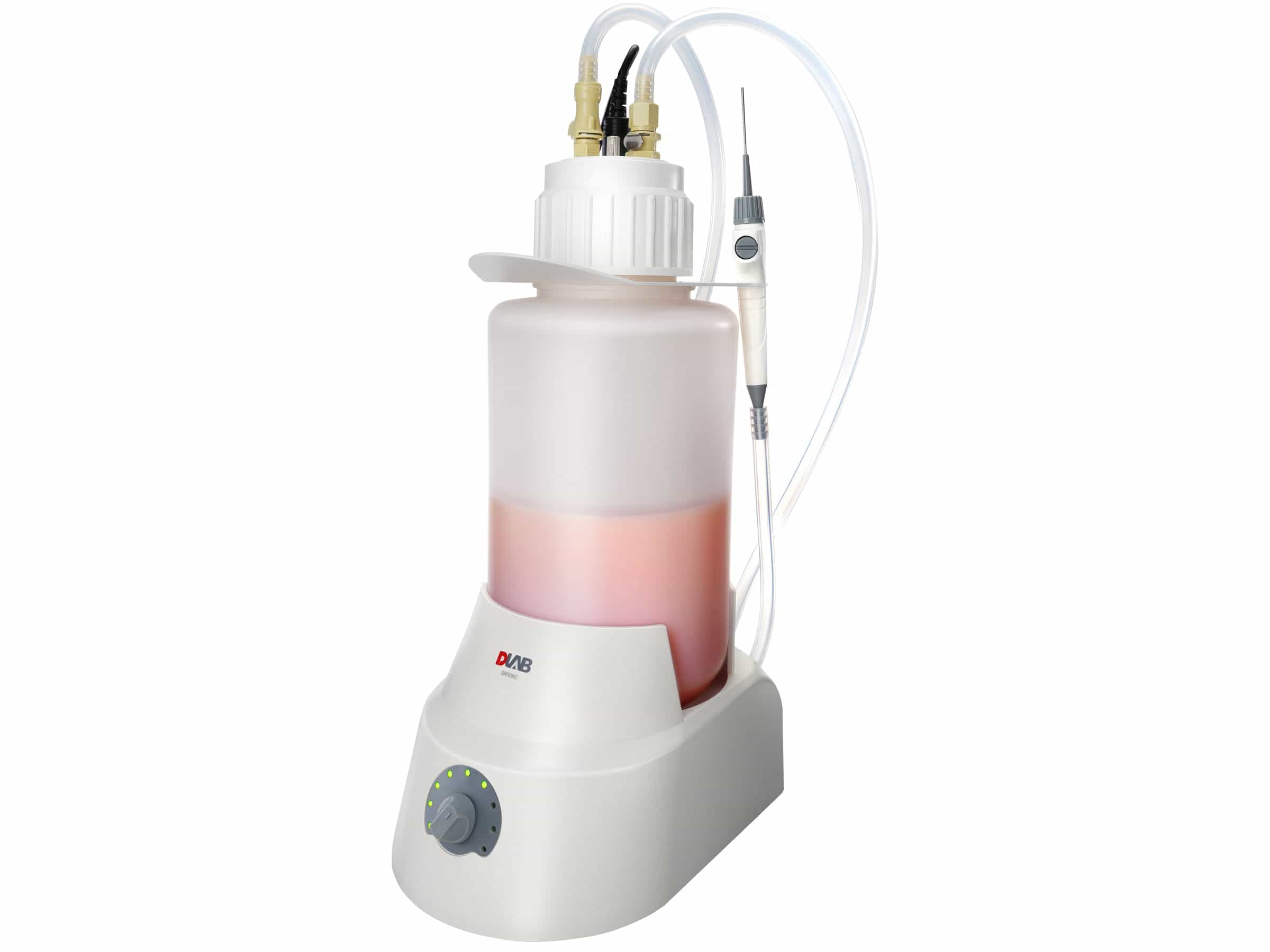 DLAB SAFEVAC Vakum Aspirasyon Sistemi Otoklavlanabilir 0-600 mbar / 1...15 mL/sn 4L