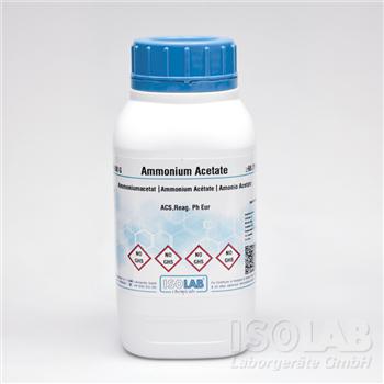AMMONIUM ACETATE ≥ 98%, FOR ANALYSIS ACS , REAG. PH.EUR