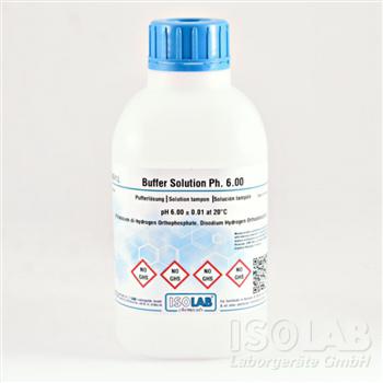 BUFFER SOLUTION PH 6.00 ± 0.01 AT 20°C (POTASSIUM DI-HYDROGEN ORTHOPHOSPHATE, DISODIUM HYDROGEN ORTHOPHOSPHATE)