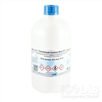 FORMALDEHYDE SOLUTION ABOUT 37%, GR FOR ANALYSIS ACS,REAG. PH EUR