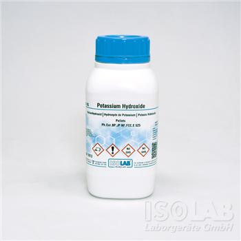 POTASSIUM HYDROXIDE ≥ 85%, PELLETS  PH.EUR,BP,JP NF,FCC,E 525