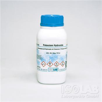 POTASSIUM HYDROXIDE ≥ 85%, PELLETS FOR ANALYSIS REAGENT GRADE, ACS, ISO, REAG. PH EUR