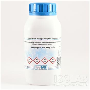 DI-POTASSIUM HYDROGEN PHOSPHATE ANHYDROUS ≥ 99%, FOR ANALYSIS REAGENT, ACS, REAG.PH.EUR