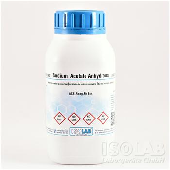 SODIUM ACETATE ANHYDROUS ≥ 99%, FOR ANALYSIS ACS,REAG.PH EUR.