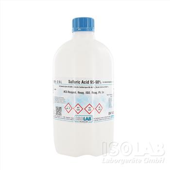 SULFURIC ACID 95-98% FOR DETERMINATION OF HG, ACS REAGENT, REAG. ISO, REAG. PH. EUR.